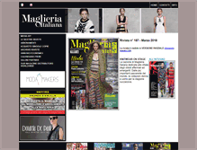 Tablet Screenshot of maglieriaitaliana.com